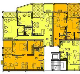 Galeria, Part B, Ground floor map - Click to zoom